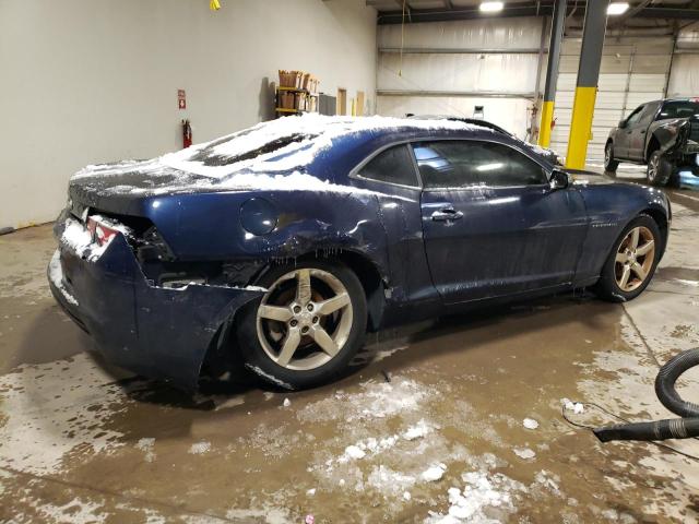 2G1FB1ED2B9103217 - 2011 CHEVROLET CAMARO LT BLUE photo 3