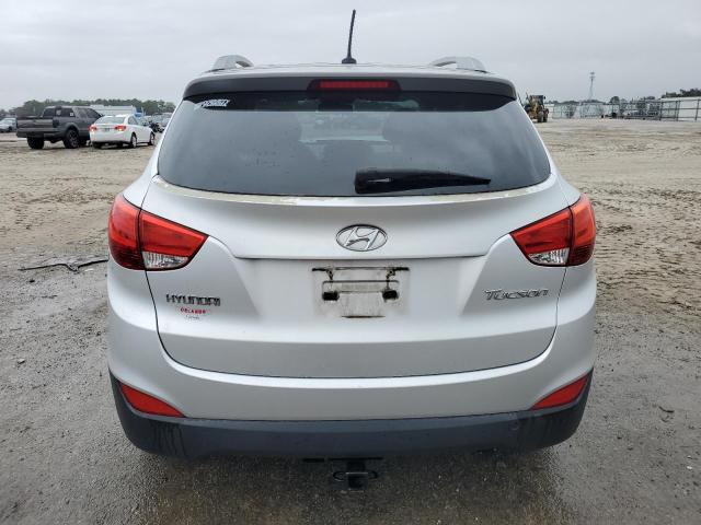 KM8JU3AC8BU175686 - 2011 HYUNDAI TUCSON GLS SILVER photo 6