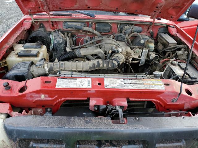 1FTYR11U4WPA71346 - 1998 FORD RANGER RED photo 11