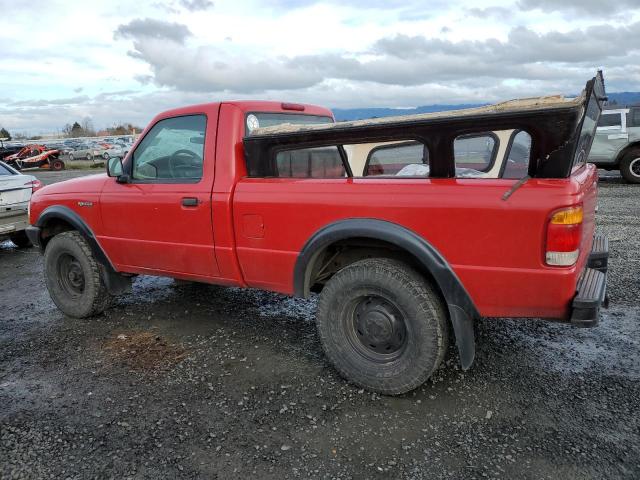 1FTYR11U4WPA71346 - 1998 FORD RANGER RED photo 2