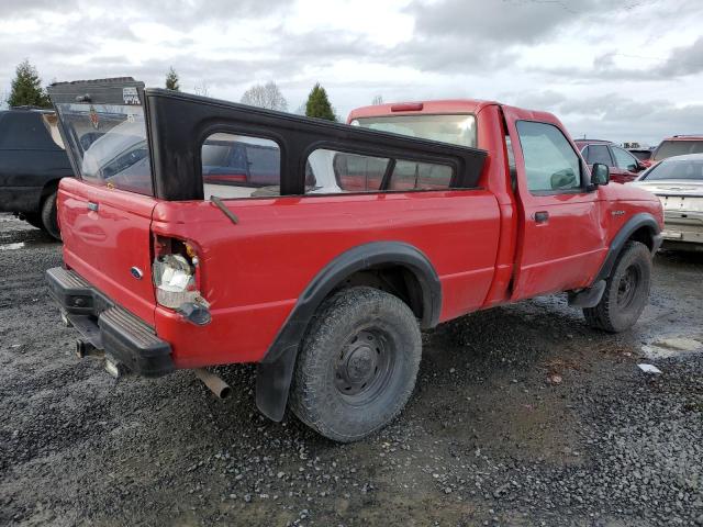 1FTYR11U4WPA71346 - 1998 FORD RANGER RED photo 3