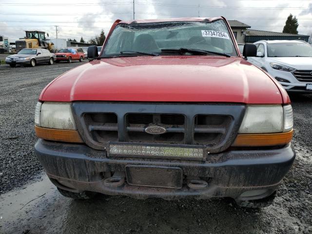 1FTYR11U4WPA71346 - 1998 FORD RANGER RED photo 5