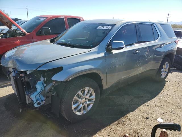 1GNERFKW0PJ289666 - 2023 CHEVROLET TRAVERSE LS SILVER photo 1