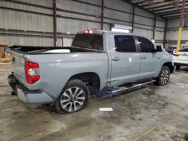 5TFFY5F14MX277909 - 2021 TOYOTA TUNDRA CREWMAX LIMITED GRAY photo 3