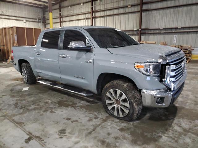 5TFFY5F14MX277909 - 2021 TOYOTA TUNDRA CREWMAX LIMITED GRAY photo 4