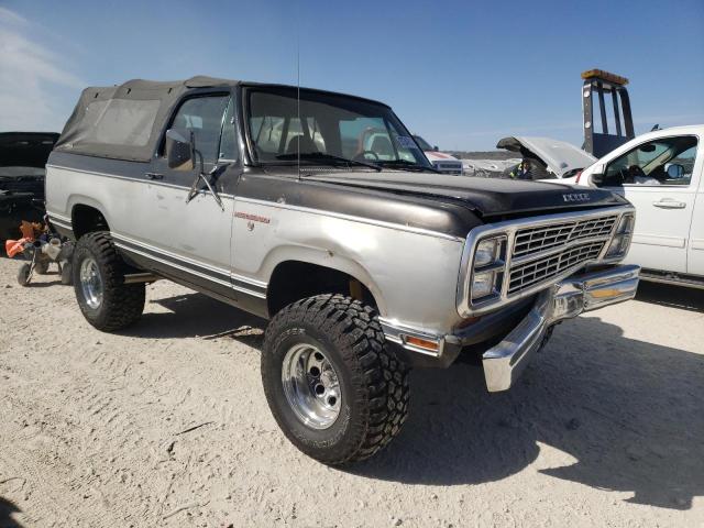 A10JE9C160363 - 1979 DODGE RAMCHARGER GRAY photo 4