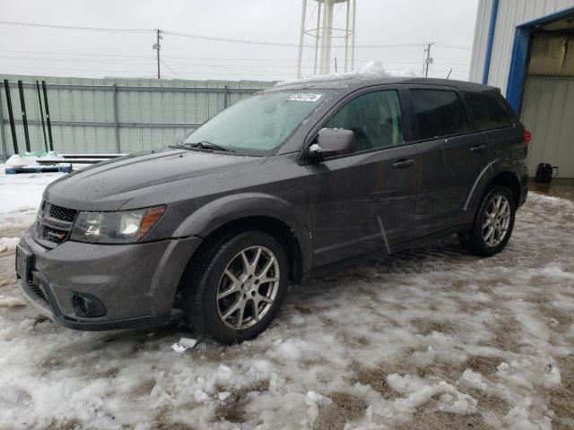 3C4PDCEG5ET137066 - 2014 DODGE JOURNEY R/T GRAY photo 1