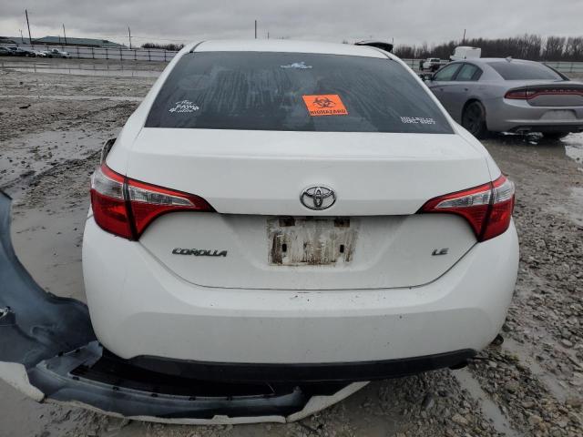 5YFBURHE9GP488544 - 2016 TOYOTA COROLLA L WHITE photo 6