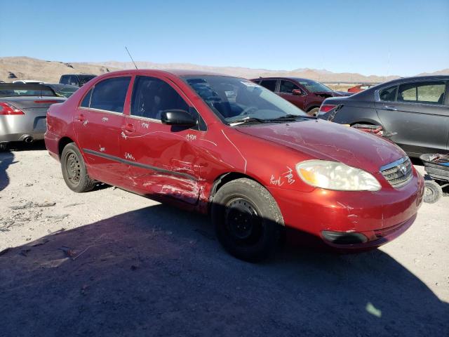 JTDBR32E060060409 - 2006 TOYOTA COROLLA CE RED photo 4