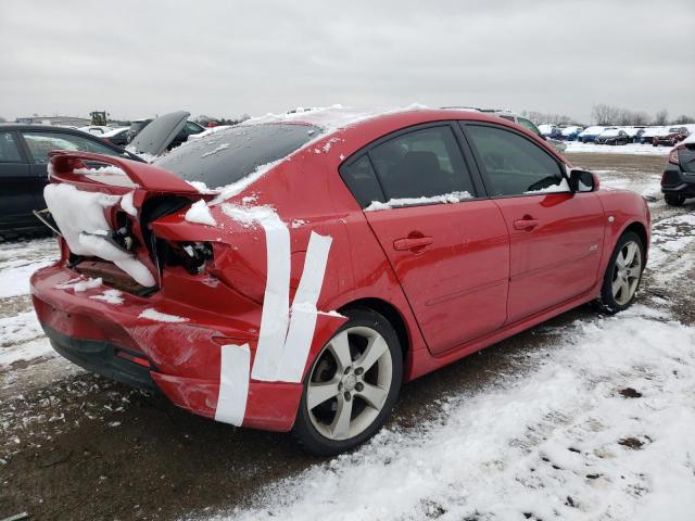 JM1BK323751224542 - 2005 MAZDA 3 S RED photo 3