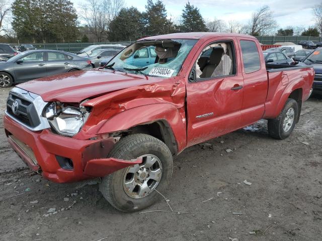 5TFUX4EN1DX020358 - 2013 TOYOTA TACOMA ACCESS CAB Qırmızı foto 1