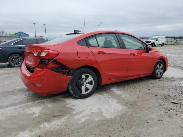 1G1BC5SM4J7231241 - 2018 CHEVROLET CRUZE LS RED photo 3