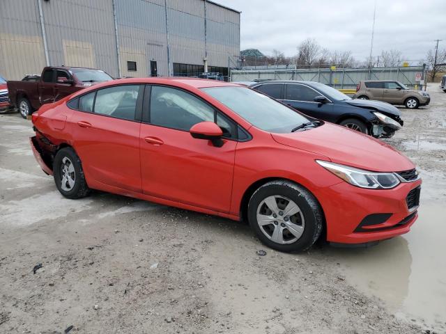 1G1BC5SM4J7231241 - 2018 CHEVROLET CRUZE LS RED photo 4