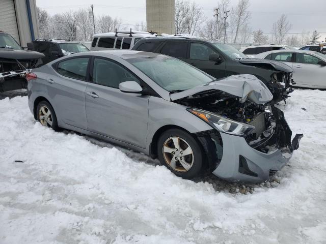 KMHDH4AE9FU358741 - 2015 HYUNDAI ELANTRA SE SILVER photo 4