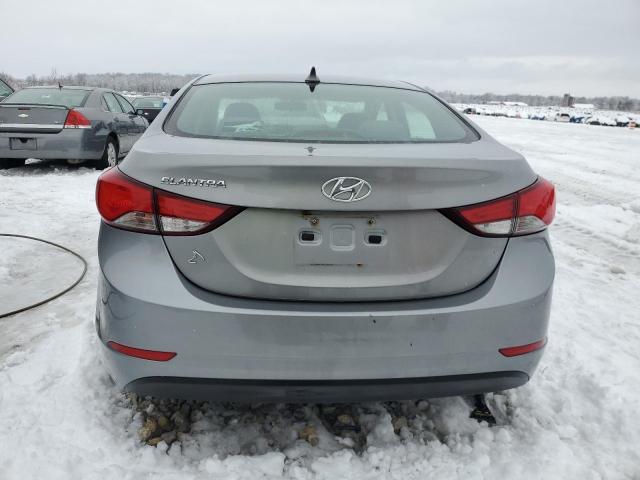 KMHDH4AE9FU358741 - 2015 HYUNDAI ELANTRA SE SILVER photo 6