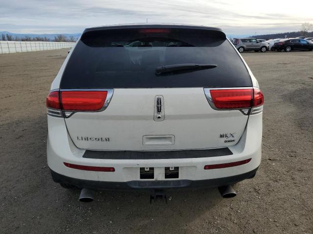 2LMDJ8JK3CBL05332 - 2012 LINCOLN MKX WHITE photo 6