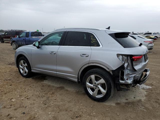 WA1AECF33K1081284 - 2019 AUDI Q3 PREMIUM SILVER photo 2