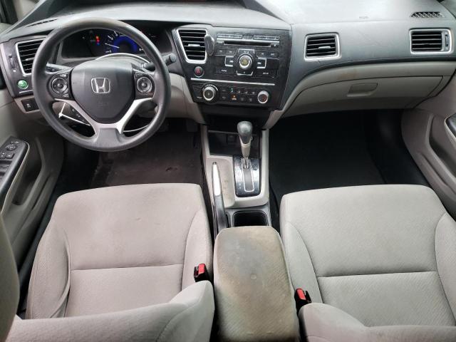 19XFB2F59DE034423 - 2013 HONDA CIVIC LX GRAY photo 8