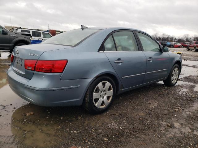 5NPET46C39H445046 - 2009 HYUNDAI SONATA GLS BLUE photo 3