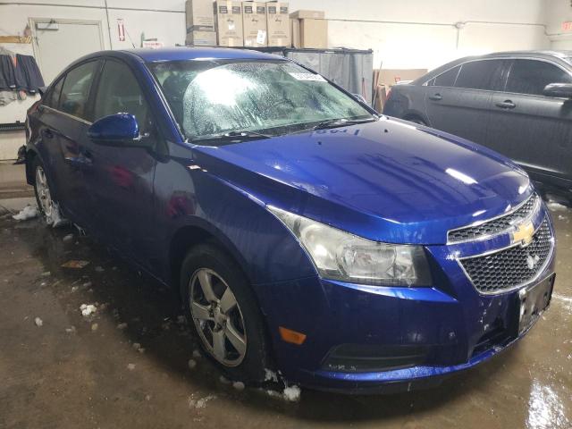 1G1PF5SC0C7260825 - 2012 CHEVROLET CRUZE LT BLUE photo 4