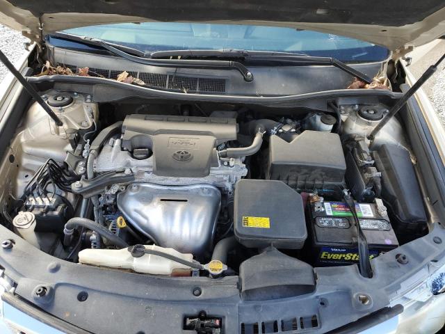4T1BF1FK3CU588376 - 2012 TOYOTA CAMRY BASE GOLD photo 11