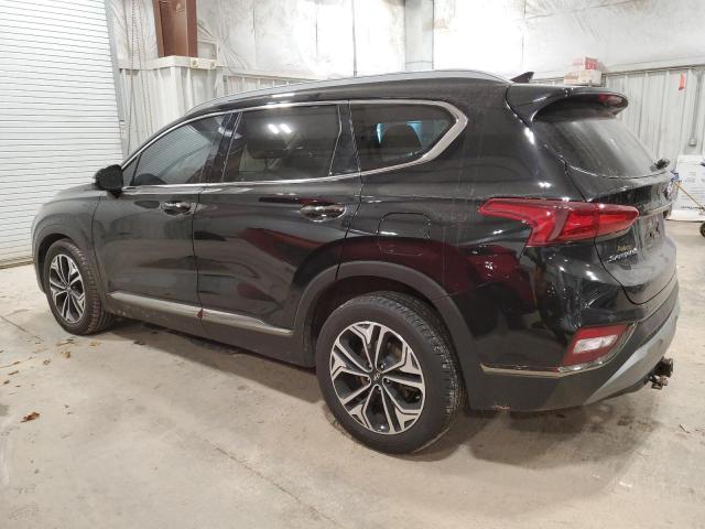 5NMS5CAA1KH057992 - 2019 HYUNDAI SANTA FE LIMITED BLACK photo 2