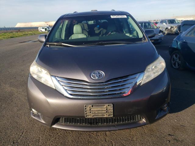 5TDDK3DC1BS002924 - 2011 TOYOTA SIENNA XLE CHARCOAL photo 5