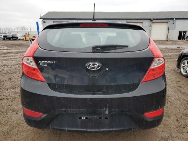 KMHCT5AE0HU355763 - 2017 HYUNDAI ACCENT SE BLACK photo 6