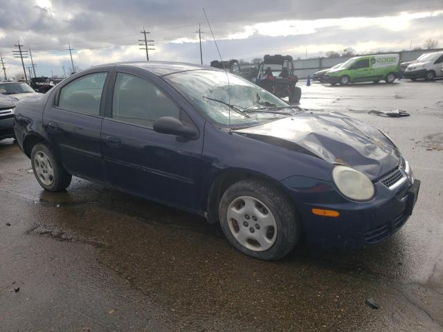 1B3ES56C24D600677 - 2004 DODGE NEON SXT BLUE photo 4