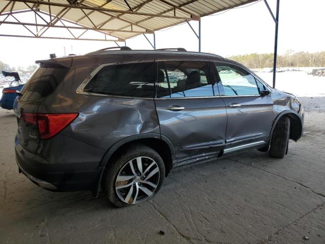 5FNYF6H09HB067783 - 2017 HONDA PILOT ELITE GRAY photo 3