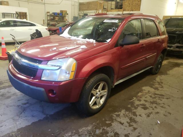 2CNDL63F956034413 - 2005 CHEVROLET EQUINOX LT BURGUNDY photo 1