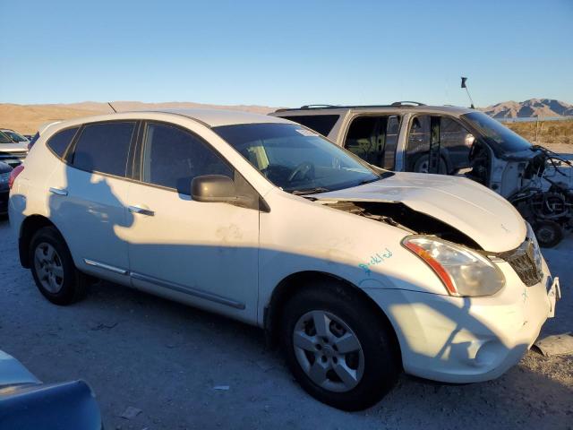 JN8AS5MT1DW037968 - 2013 NISSAN ROGUE S WHITE photo 4