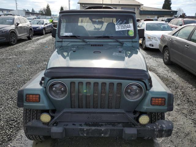 1J4FY19S3XP421171 - 1999 JEEP WRANGLER / SPORT GREEN photo 5