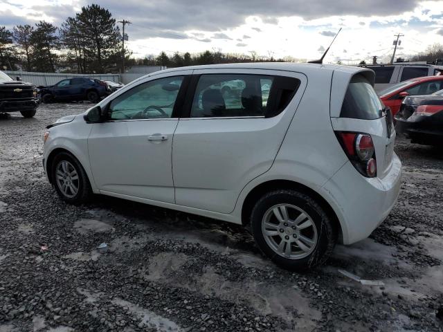 1G1JC6SH3C4121094 - 2012 CHEVROLET SONIC LT WHITE photo 2