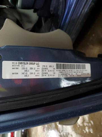 2A4RR8DG9BR775340 - 2011 CHRYSLER TOWN & COU TOURING L BLUE photo 13