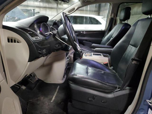 2A4RR8DG9BR775340 - 2011 CHRYSLER TOWN & COU TOURING L BLUE photo 7