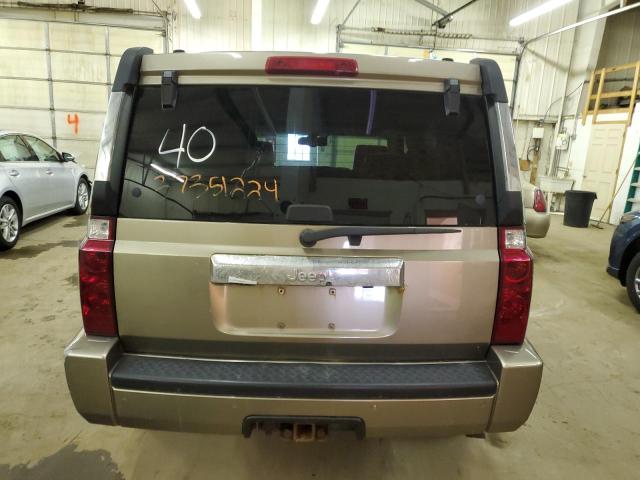 1J8HG58N56C219581 - 2006 JEEP COMMANDER LIMITED TAN photo 6