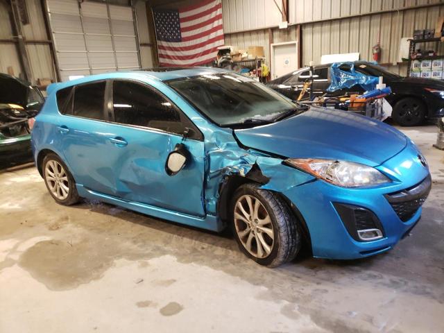 JM1BL1H5XA1185417 - 2010 MAZDA 3 S BLUE photo 4