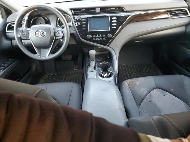 4T1B11HKXKU174392 - 2019 TOYOTA CAMRY L BLUE photo 8