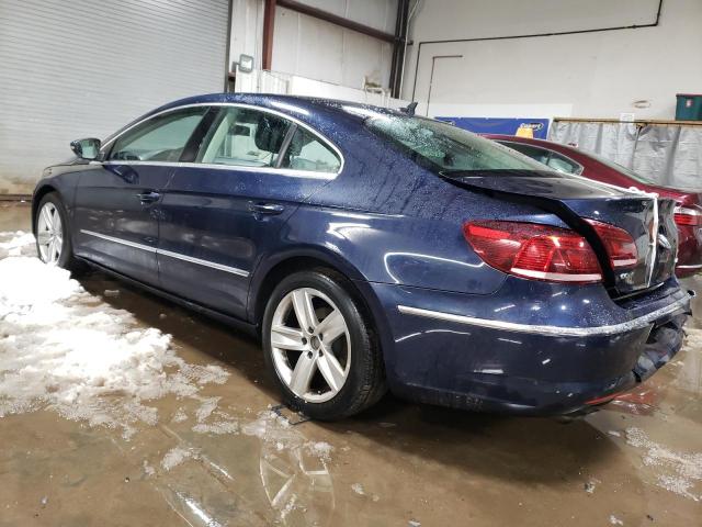 WVWBP7AN4EE537309 - 2014 VOLKSWAGEN CC SPORT BLUE photo 2