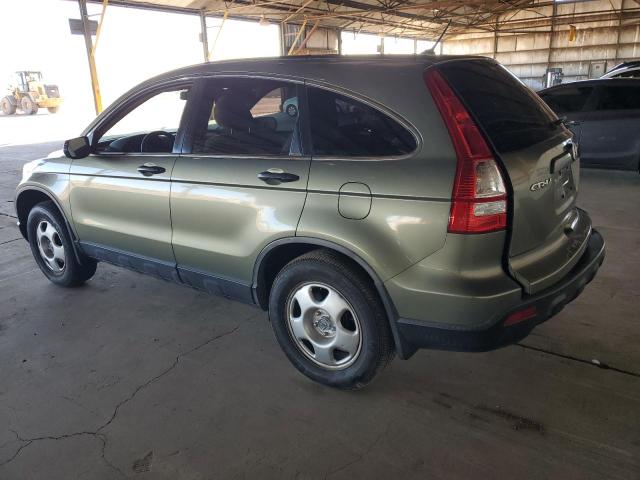 JHLRE38328C002547 - 2008 HONDA CR-V LX GREEN photo 2