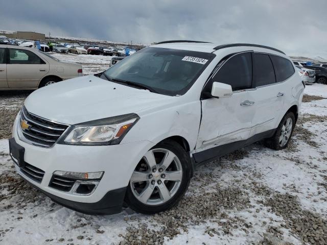 1GNKVJKD4GJ233925 - 2016 CHEVROLET TRAVERSE LTZ WHITE photo 1