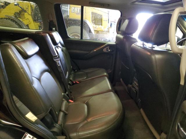 5N1AR18W66C636014 - 2006 NISSAN PATHFINDER LE BLACK photo 10