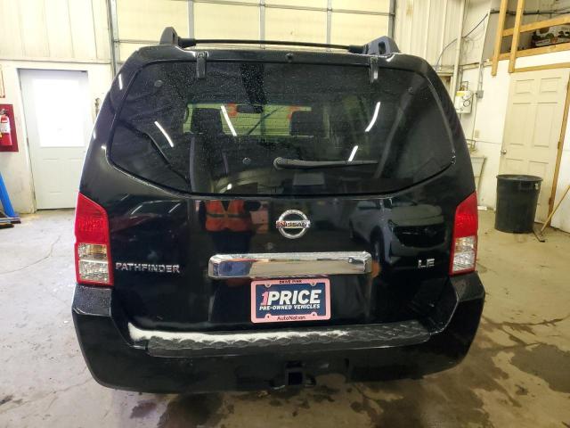 5N1AR18W66C636014 - 2006 NISSAN PATHFINDER LE BLACK photo 6