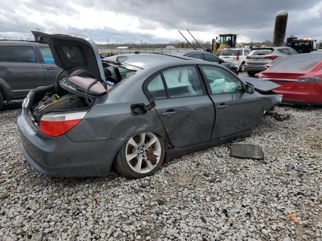 WBANB53527CP07756 - 2007 BMW 550 I GRAY photo 3