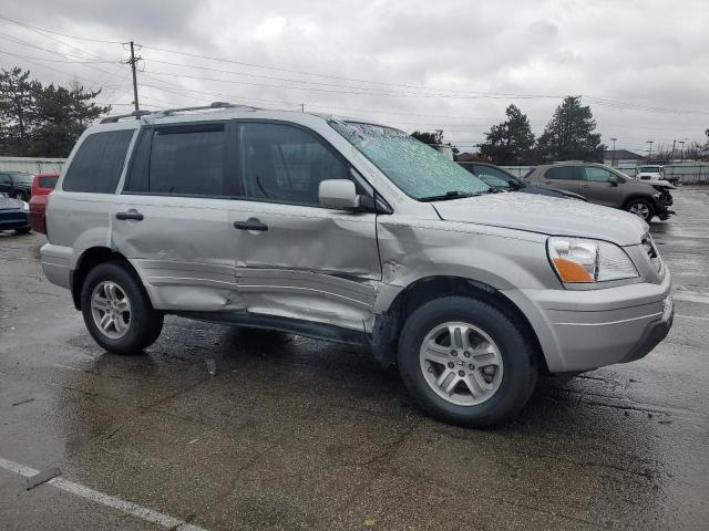 5FNYF18565B049462 - 2005 HONDA PILOT EXL SILVER photo 4