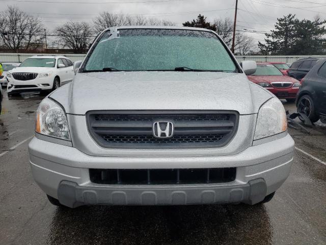 5FNYF18565B049462 - 2005 HONDA PILOT EXL SILVER photo 5