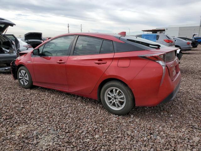 JTDKARFU1H3537927 - 2017 TOYOTA PRIUS BURGUNDY photo 2