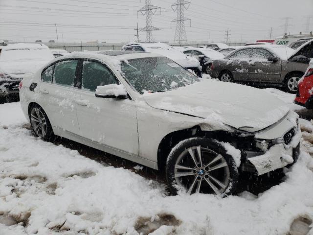 WBA8D9C50JA615692 - 2018 BMW 330 XI WHITE photo 4