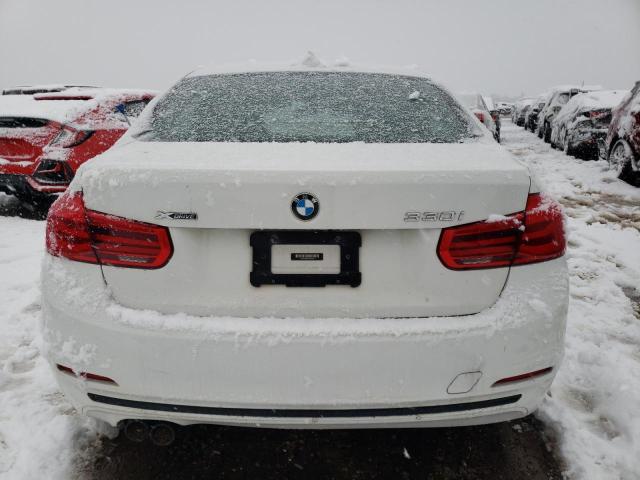 WBA8D9C50JA615692 - 2018 BMW 330 XI WHITE photo 6